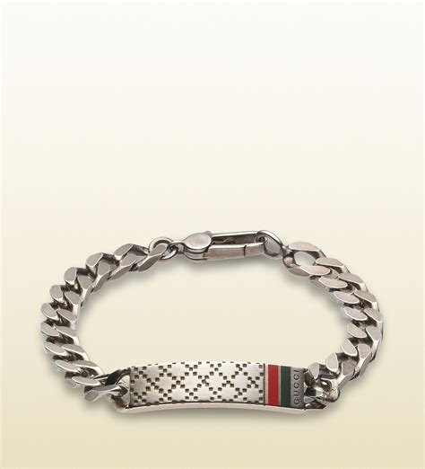 gucci bracelet mens nordstrom|Gucci silver bracelet for men.